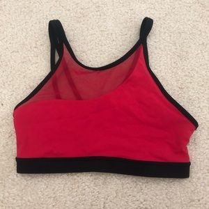 Red LuluLemon Sports Bra
